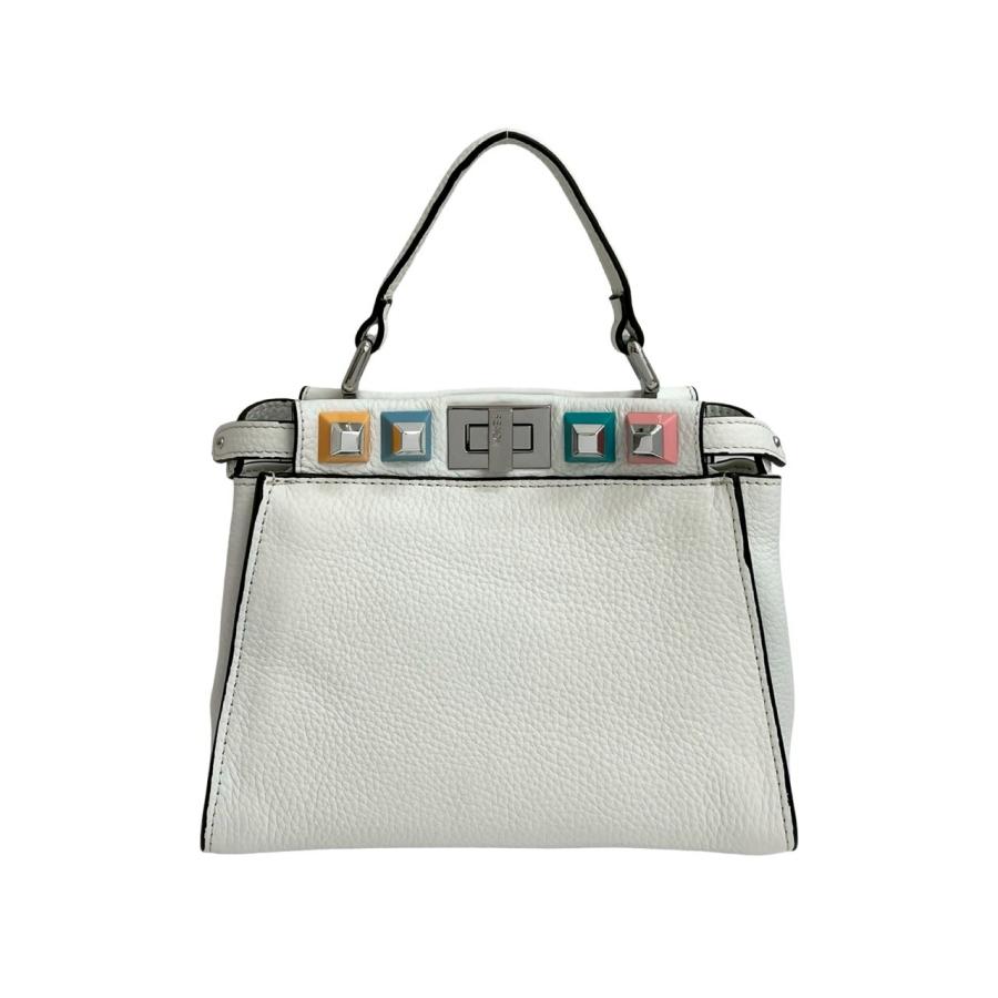FENDI（フェンディ） 極 美品 希少品 ピーカブー ミニ レザー 本革