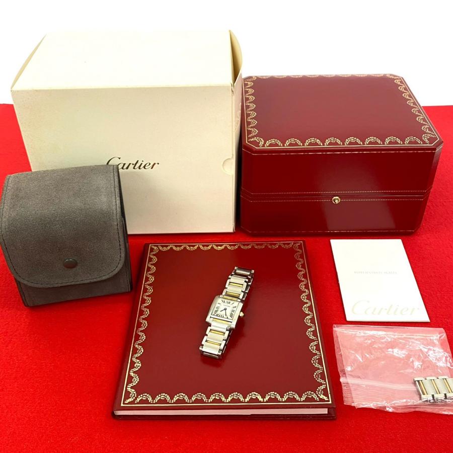 Cartier（カルティエ） 稼働品 極 美品 箱付き タンク フランセーズ SM