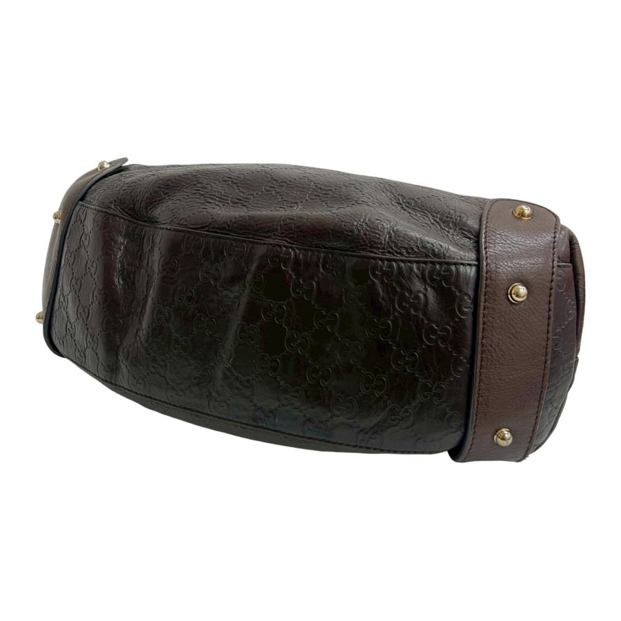 GUCCI（グッチ） 極 美品 袋付 グッチシマ ホースビット 金具 レザー