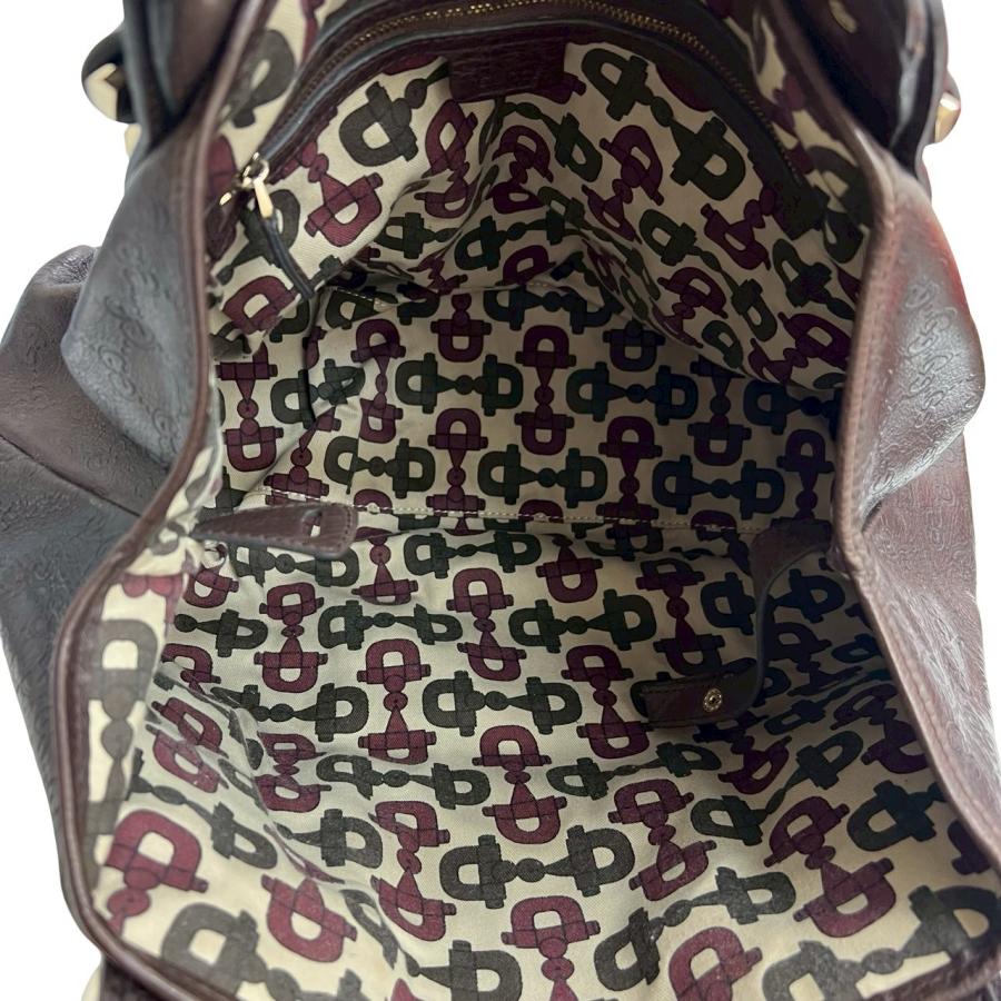 GUCCI（グッチ） 極 美品 袋付 グッチシマ ホースビット 金具 レザー