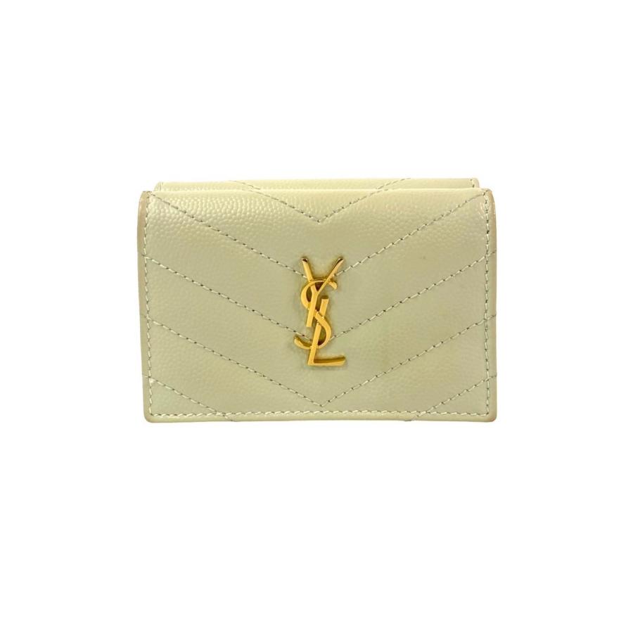 サンローラン　ウォレット　箱あり！ Yves Saint Laurent（イヴ・サンローラン） 極 美品 箱 袋付き SAINT