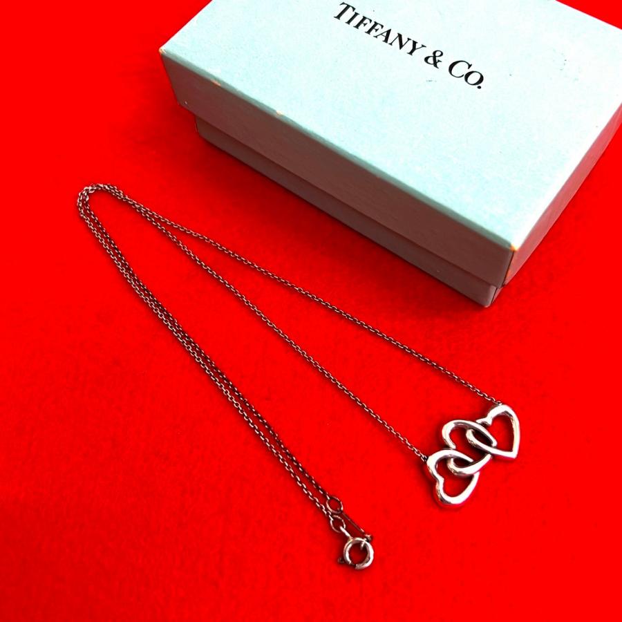 TIFFANY&Co.（ティファニー） 極 美品 箱 袋付き オープンハート