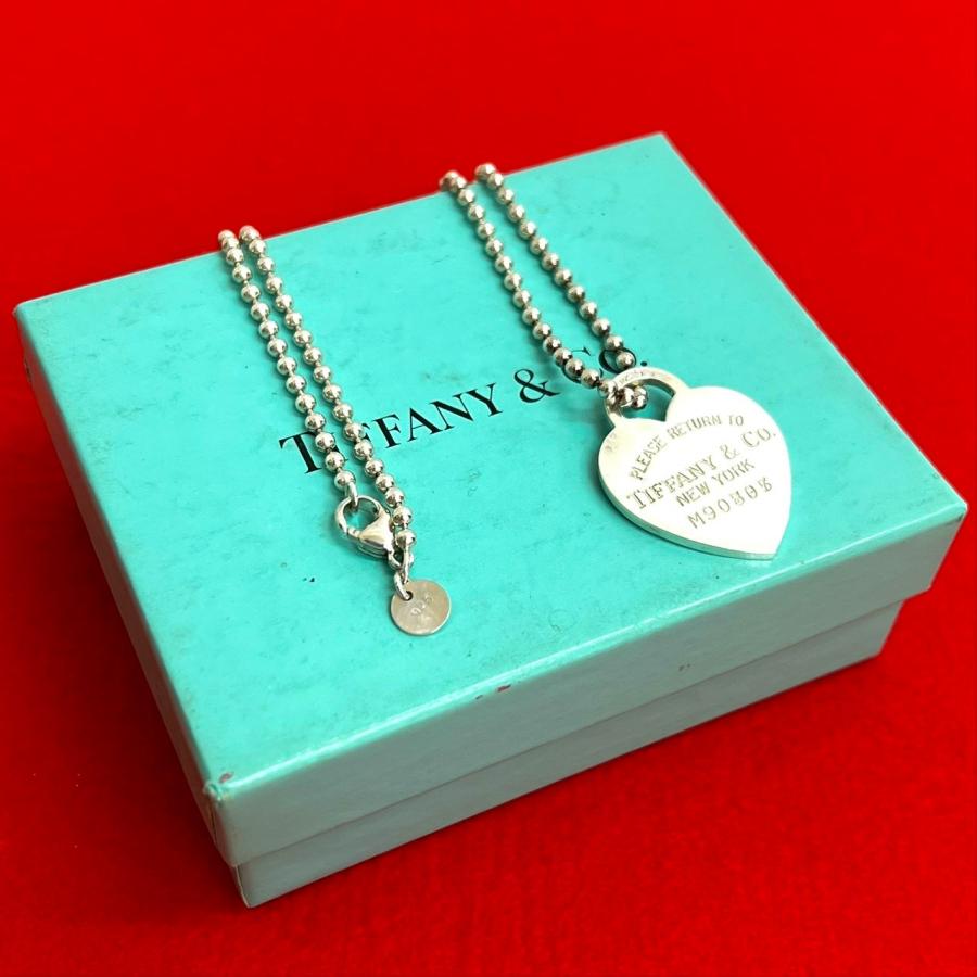 TIFFANY&Co.（ティファニー） 極 美品 箱 袋付き リターントゥ ハート