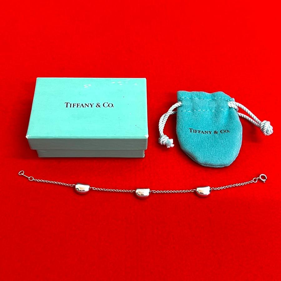 TIFFANY&Co.（ティファニー） 極 美品 箱 袋付き ビーン シルバー925 