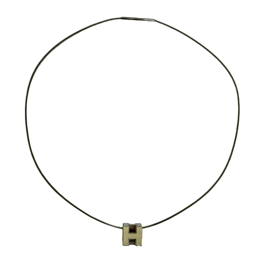 【極美品】HERMES エルメス ネックレス カージュドアッシュ Hキューブ HERMES（エルメス） 極 美品 箱付き カージュドアッシュ Hキューブ
