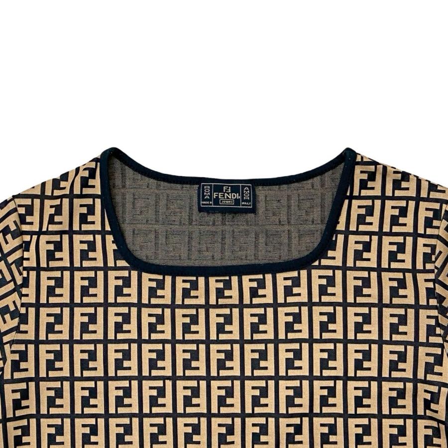 FENDI（フェンディ） 極 美品 ズッカ 柄 ポリエステル
