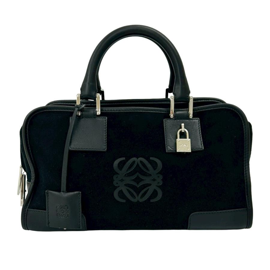 LOEWE（ロエベ） 極 美品 袋 鍵付き アマソナ 28 アナグラム ロゴ