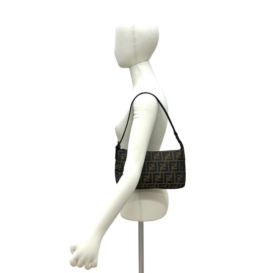 FENDI（フェンディ） 極 美品 袋付 ズッカ FF 柄 レザー 本革