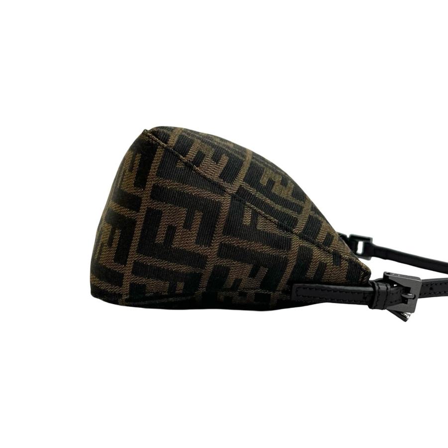 FENDI（フェンディ） 極 美品 袋付 ズッカ FF 柄 レザー 本革