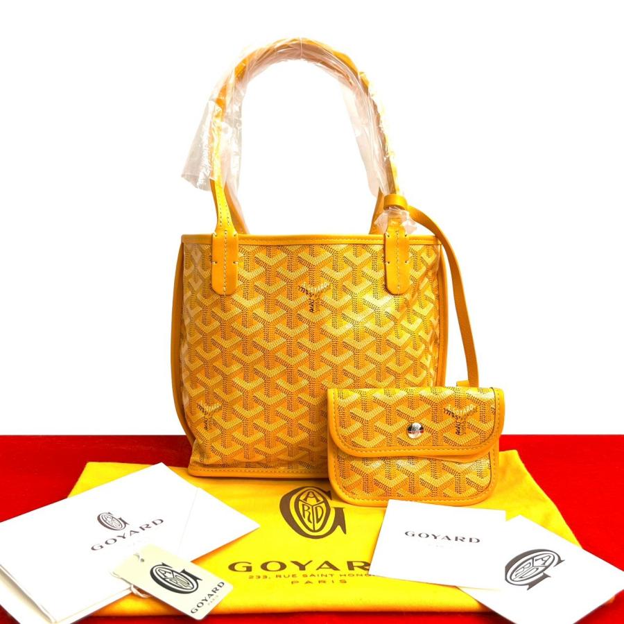 GOYARD（ゴヤール） 未使用保管品 希少品 保存袋付 アンジュ ミニ 