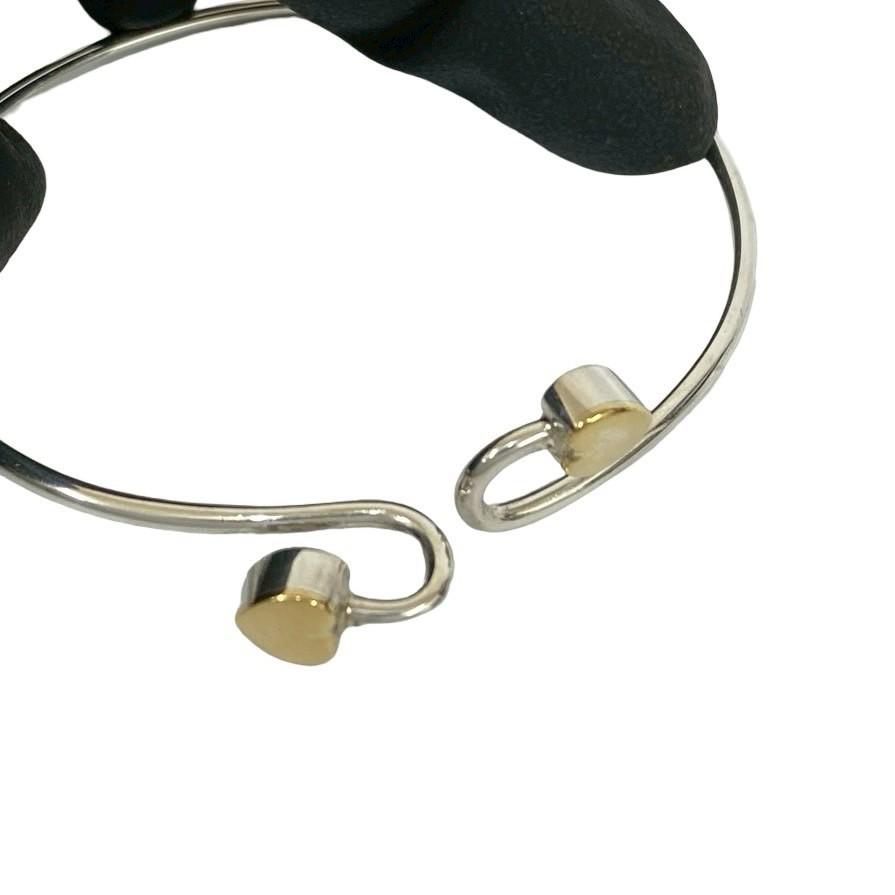 TIFFANY&Co.（ティファニー） 極 美品 ダブル ハート フック バングル