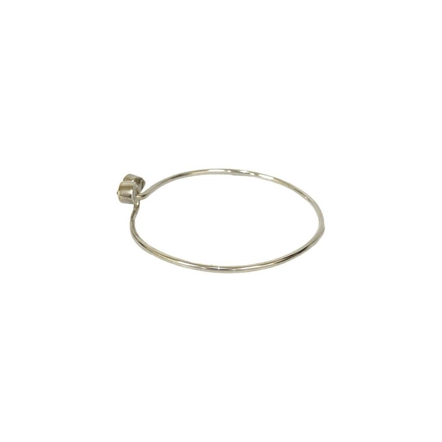 TIFFANY&Co.（ティファニー） 極 美品 ダブル ハート フック バングル