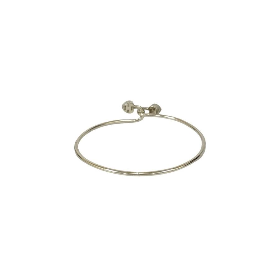 TIFFANY&Co.（ティファニー） 極 美品 ダブル ハート フック バングル