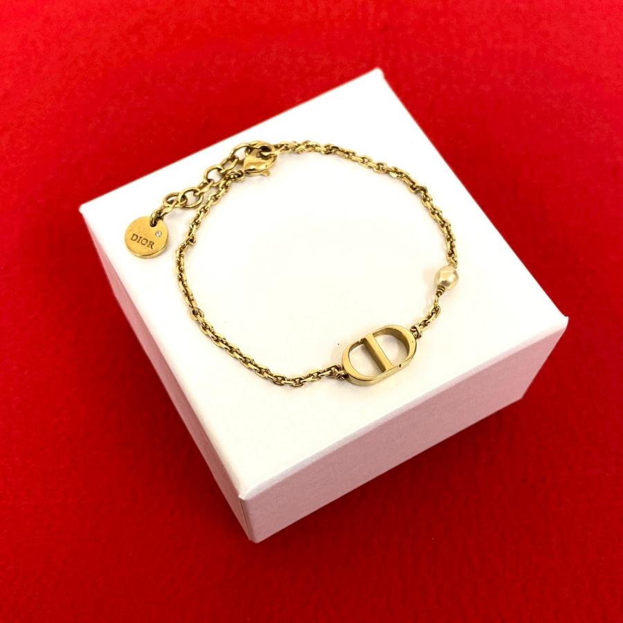 極 美品 Christian Dior クリスチャンディオール CD ロゴ GP フェイク