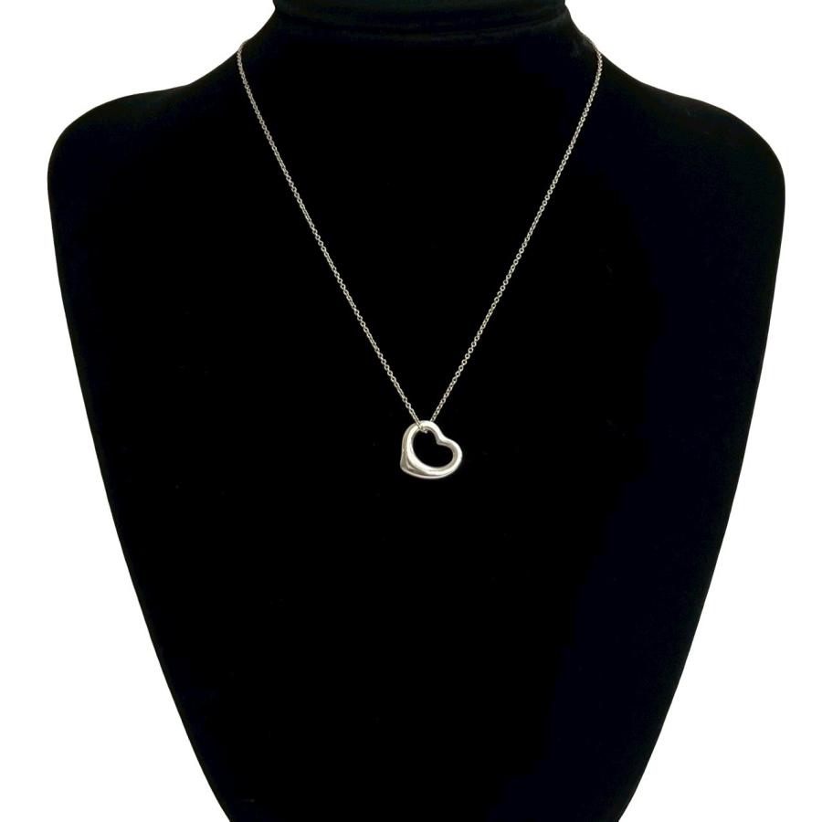 TIFFANY&Co.（ティファニー） 極 美品 オープンハート ネックレス