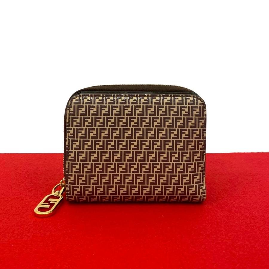FENDI（フェンディ） 極 美品 希少品 オーロック 金具 FF ロゴ 柄 