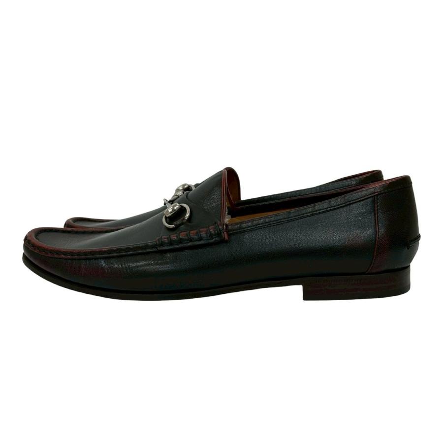 GUCCI（グッチ） 極 美品 ホースビット 金具 レザー 本革 ローファー