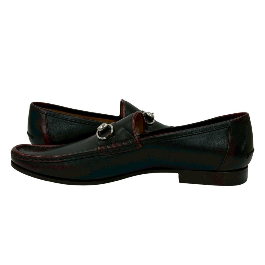GUCCI（グッチ） 極 美品 ホースビット 金具 レザー 本革 ローファー