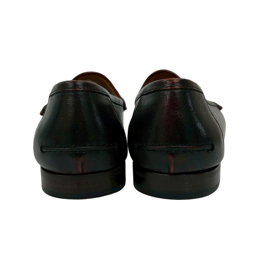 GUCCI グッチ ホースビット スエード ローファー ブラック 43 【公式通販】