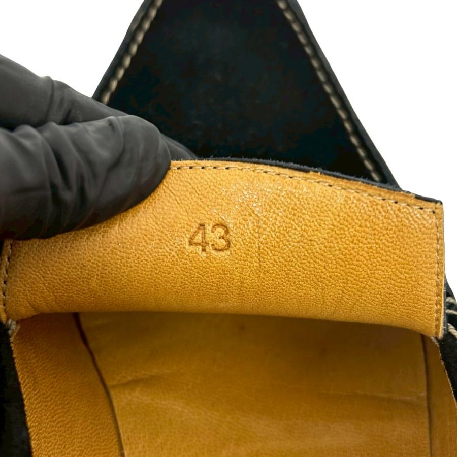 HERMES（エルメス） 極 美品 箱付き スウェード ローファー スリッポン