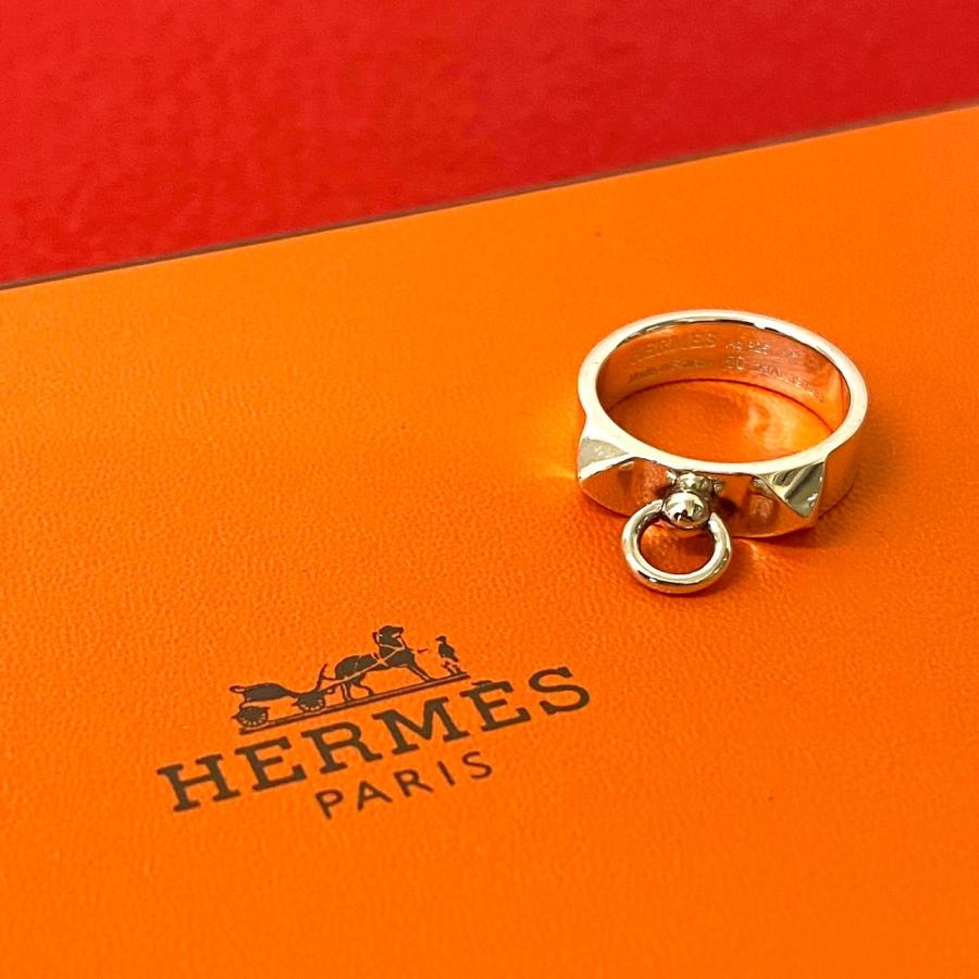 HERMES（エルメス） 極 美品 コリエドシアン リング シルバー925 指輪