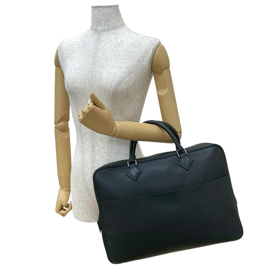HERMES（エルメス） 極 美品 □F 刻印 プリュム ドッグ 38 フィヨルド