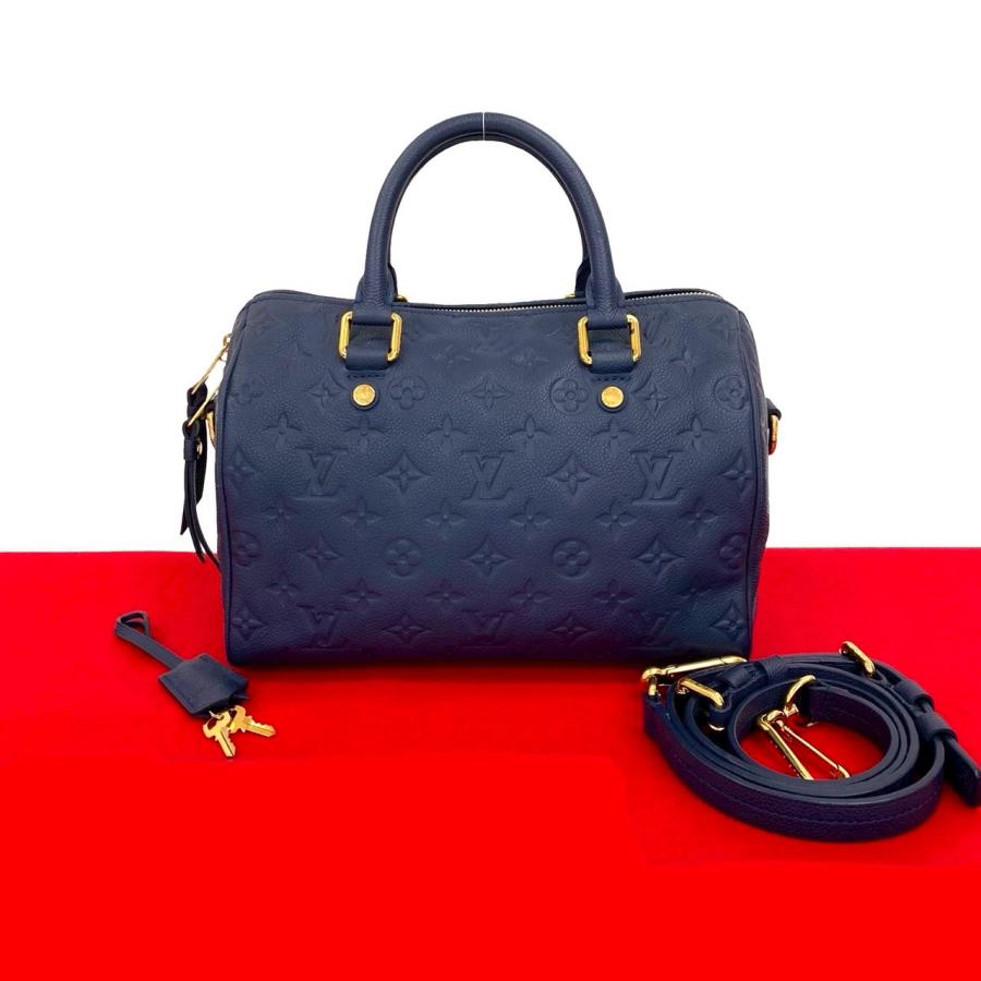 LOUIS VUITTON 極 美品 ルイヴィトン スピーディ バンドリエール25 
