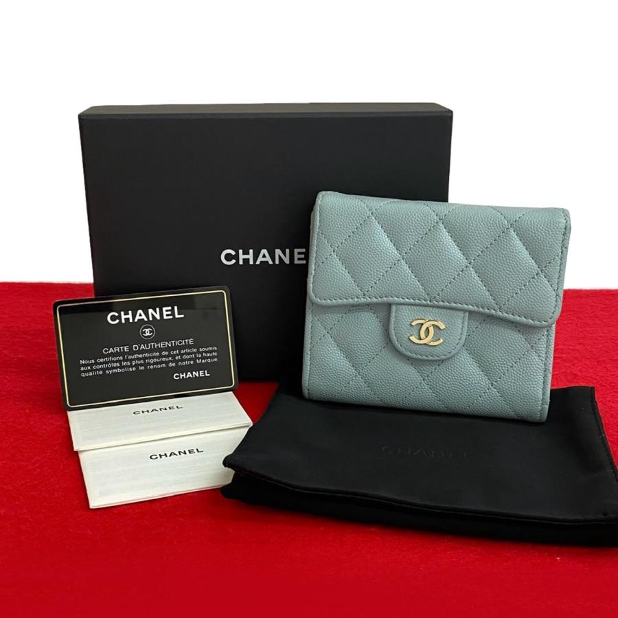 CHANEL ほぼ未使用 箱 袋付き カード シール有 31番台 シャネル