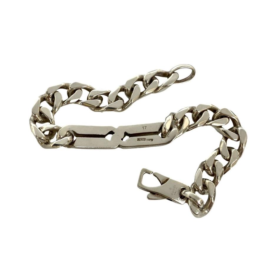 GUCCI（グッチ） 極 美品 ノット インフィニティ ブレスレット ロゴ