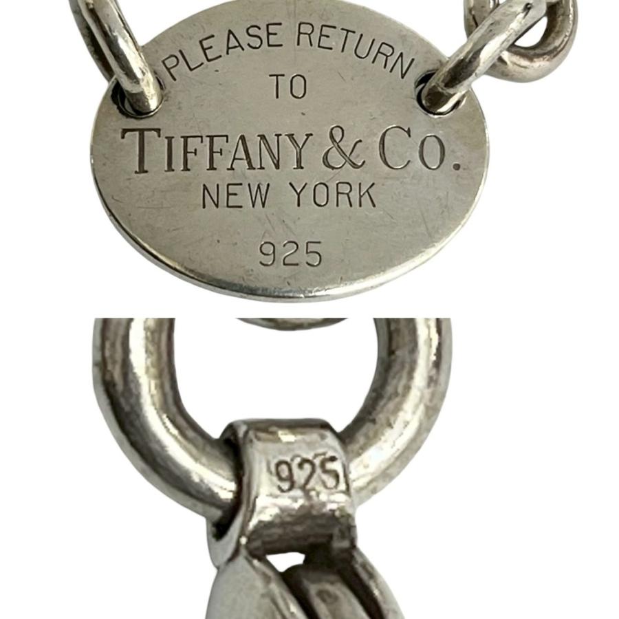 TIFFANY&Co.（ティファニー） 極 美品 リターントゥ オーバル ロゴ