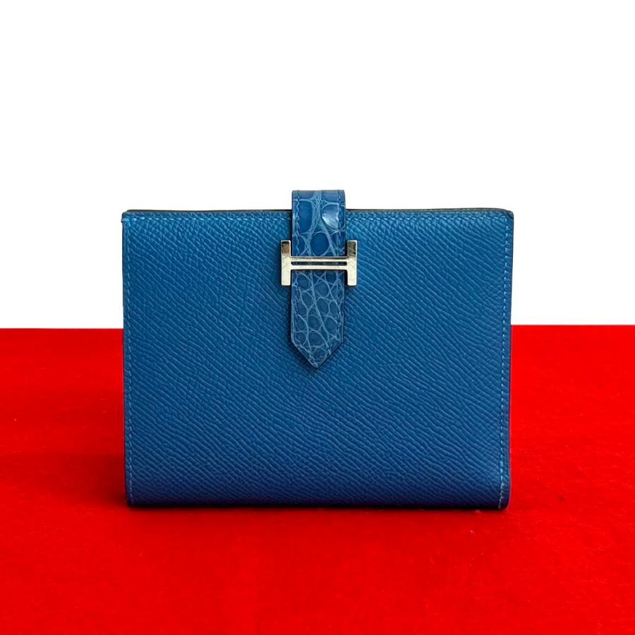HERMES（エルメス） ほぼ未使用 Z 刻印 ベアン コンパクト 