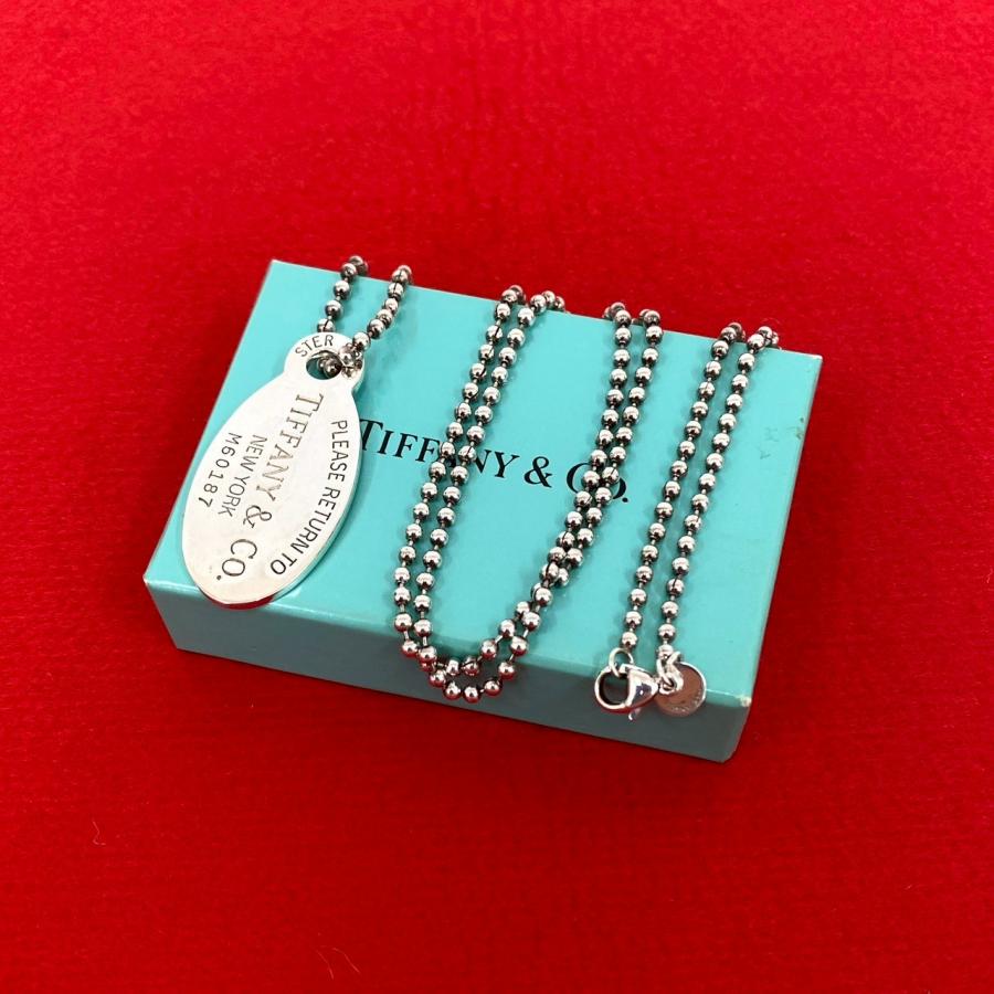 TIFFANY&Co.（ティファニー） 極 美品 希少品 リターントゥ オーバル