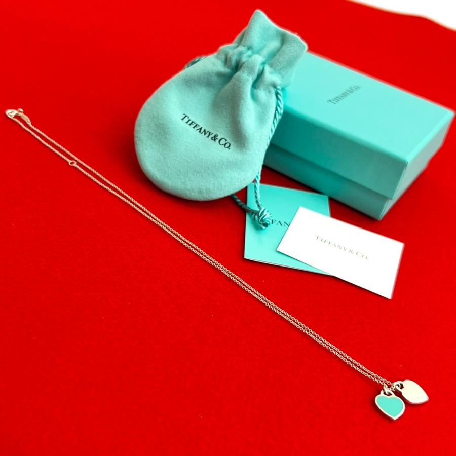 TIFFANY&Co.（ティファニー） 極 美品 箱 袋付 リターントゥ ミニ