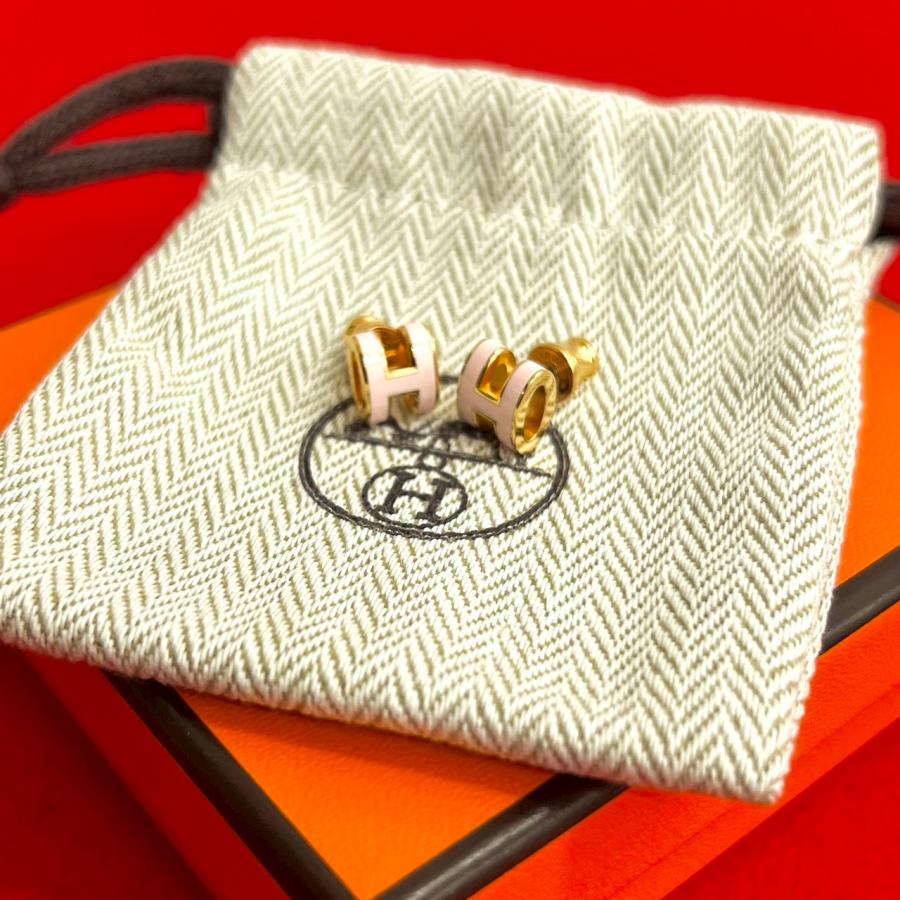 HERMES（エルメス） 極 美品 箱 袋付き ミニ ポップ H ロゴ