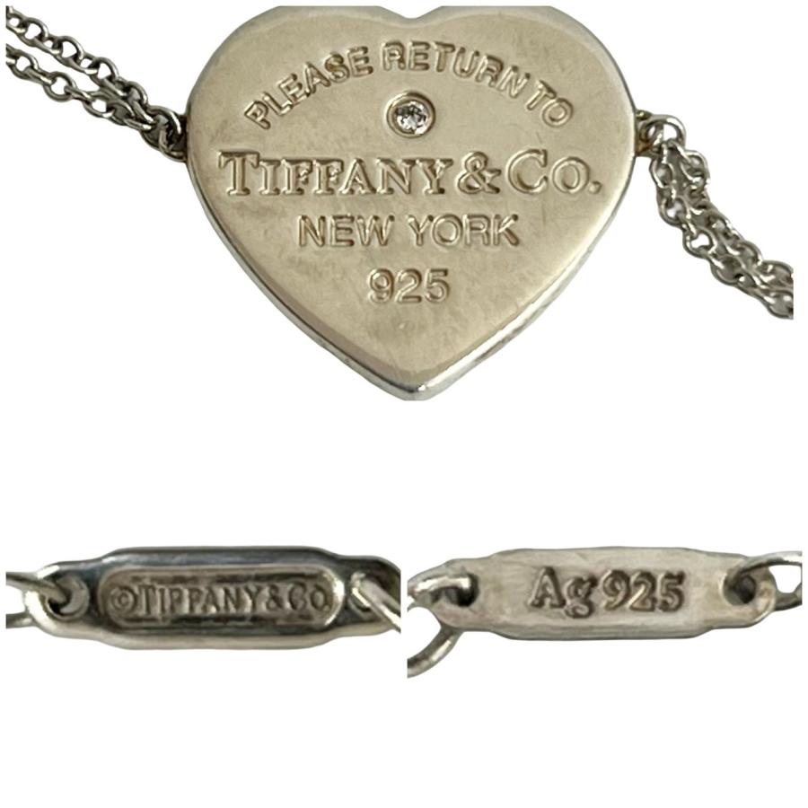 TIFFANY＆CO ティファニー リターントゥオーバ 925 シルバー TIFFANY&Co.】ティファニー リターントゥ オーバルタグ