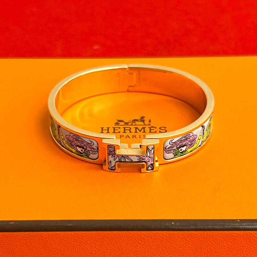 HERMES（エルメス） 極 美品 希少品 クリック H ブレスレット バングル 