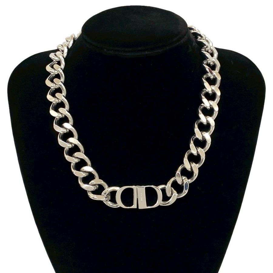 極 美品 箱 袋付き Christian Dior ディオール CD アイコン チェーン