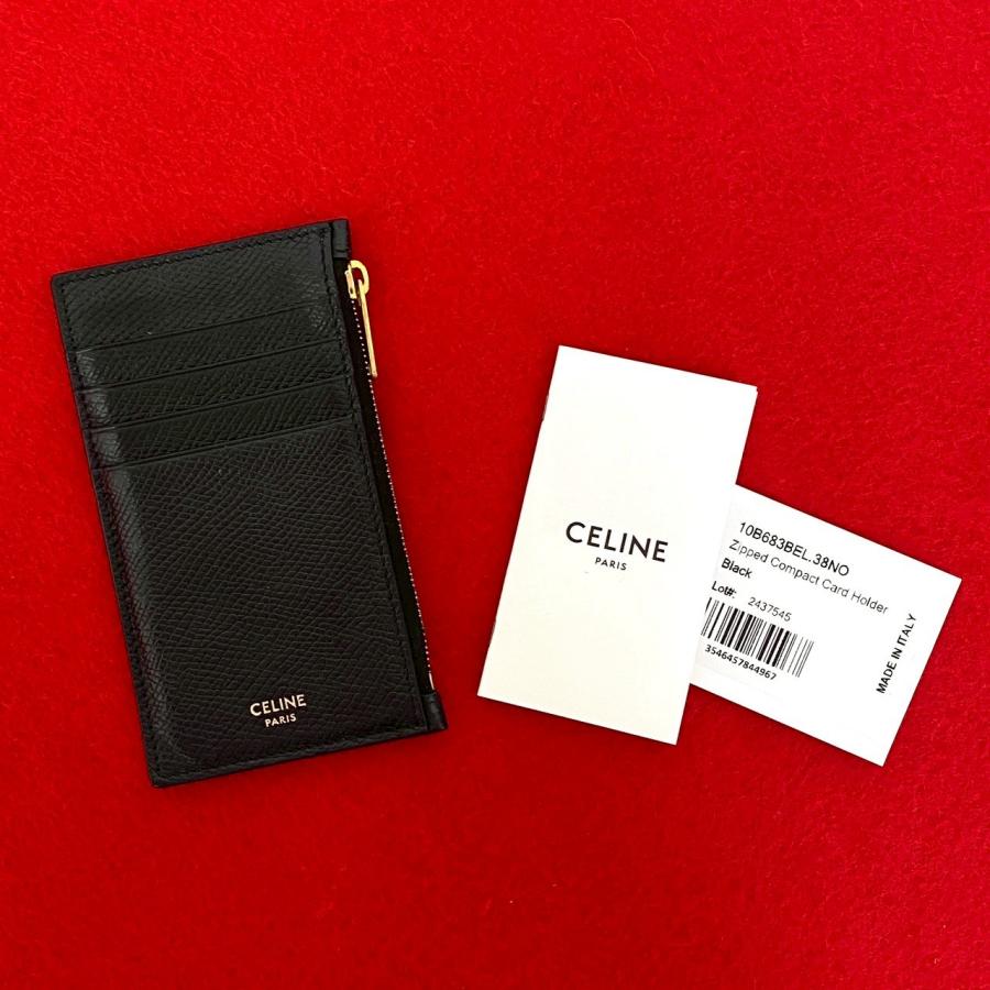 CELINE（セリーヌ） 未使用保管品 希少品 ロゴ 刻印 レザー 本革
