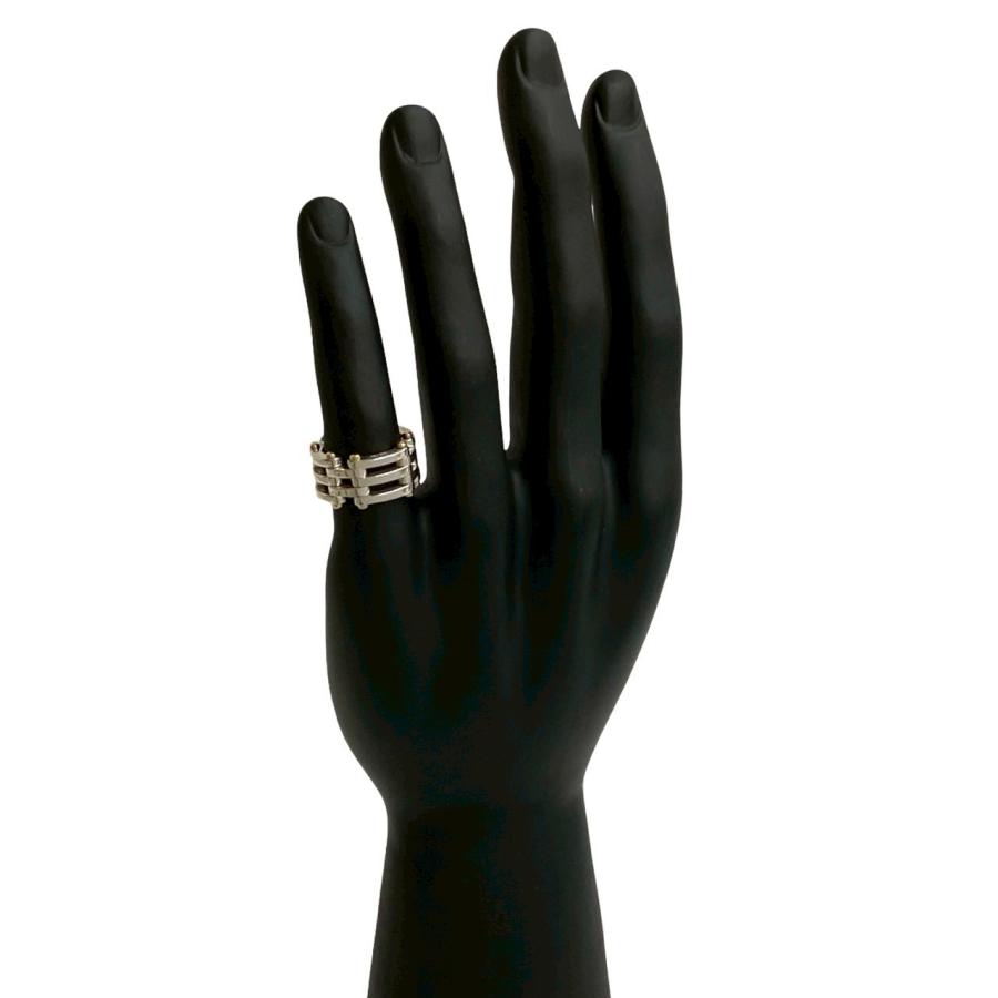 TIFFANY&Co.（ティファニー） 極 美品 ゲートリング シルバー925 K18