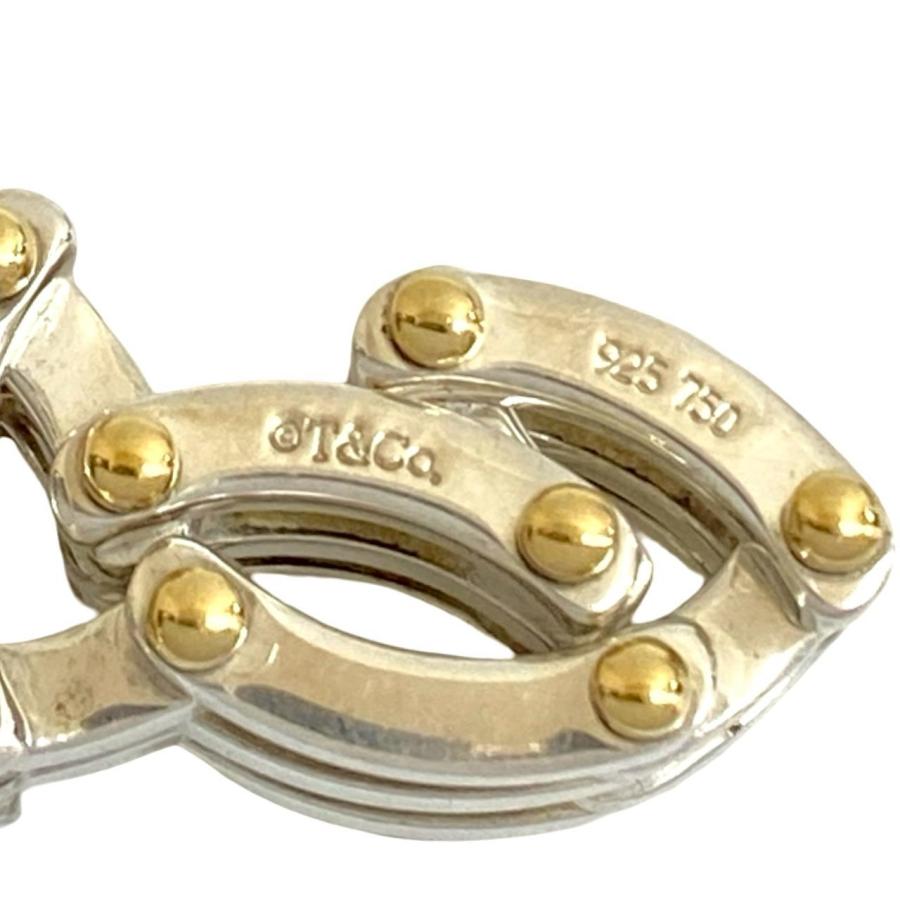 TIFFANY&Co.（ティファニー） 極 美品 ゲートリング シルバー925 K18