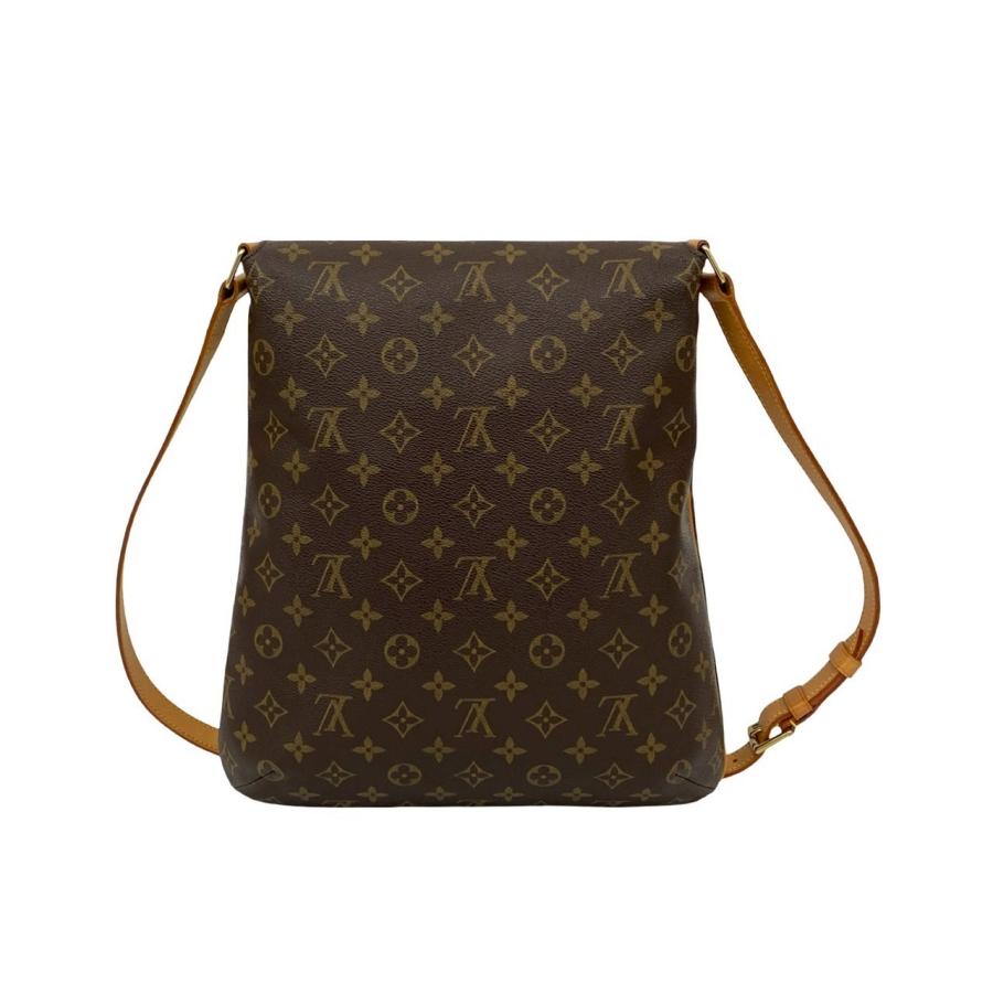 極 美品 LOUIS VUITTON ルイヴィトン ヴィンテージ ミュゼット レザー ショルダーバッグ ポシェット サコッシュ ブラウン 茶 63385 LOUIS VUITTON（ルイ・ヴィトン） 極 美品 ヴィンテージ ミュゼット