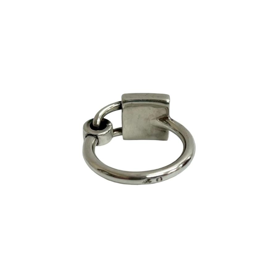 HERMESカデナ【美品】 HERMES（エルメス） 極 美品 希少品 カデナ モチーフ リング シルバー