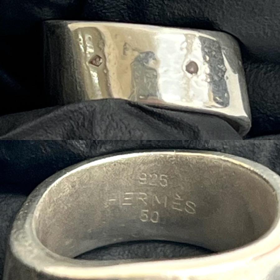 HERMES（エルメス） 極 美品 ギャロップ ホース リング シルバー925