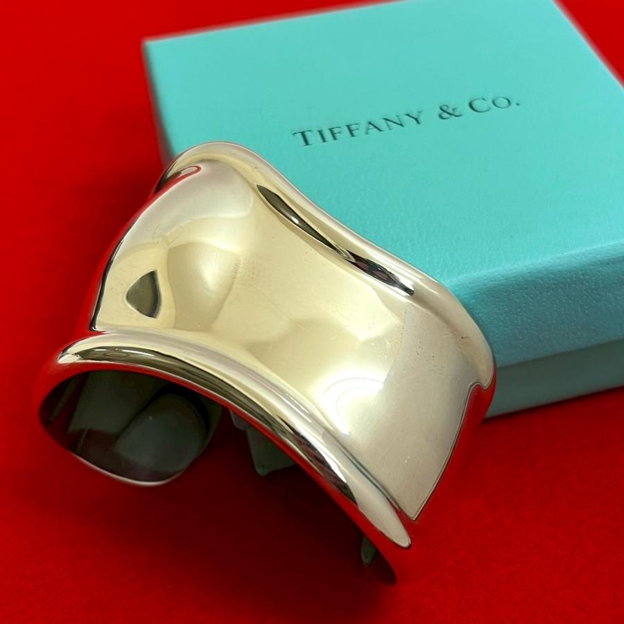 TIFFANY&Co.（ティファニー） 極 美品 袋付き ボーンカフ バングル