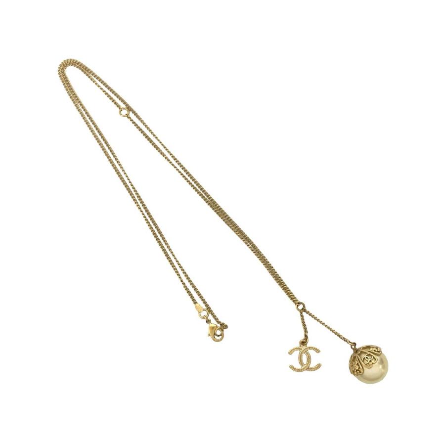 CHANEL（シャネル） 極 美品 06P CHANEL ココマーク GP フェイクパール