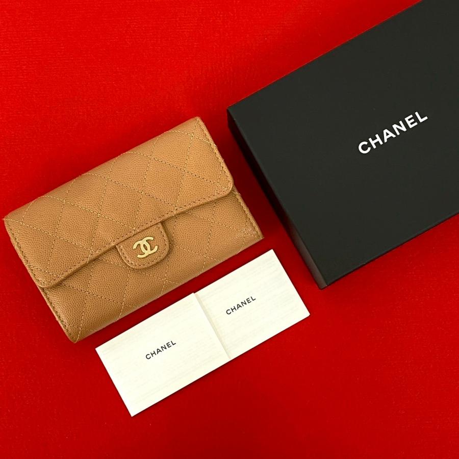 CHANEL（シャネル） 極 美品 箱付き シール有 マトラッセ ココマーク