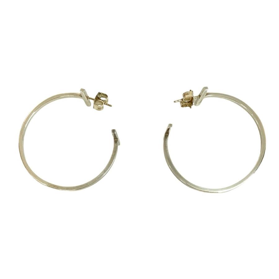 TIFFANY&Co.（ティファニー） 極 美品 袋付き Tワイヤー フープ ピアス