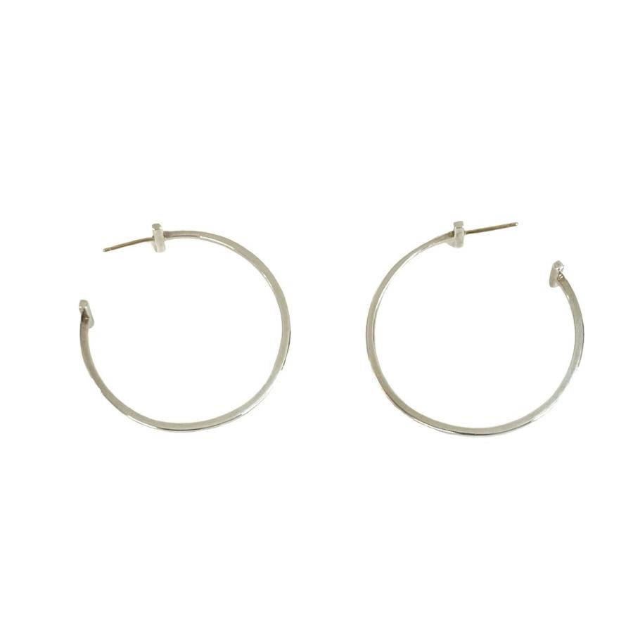 TIFFANY&Co.（ティファニー） 極 美品 袋付き Tワイヤー フープ ピアス