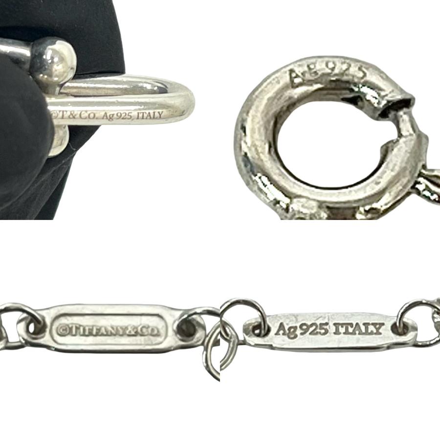 【極美品】ティファニー ネックレス シルバー925 51cm 箱袋付 極 美品 箱 袋付き TIFFANY&Co. ティファニー ハードウェア ラージ