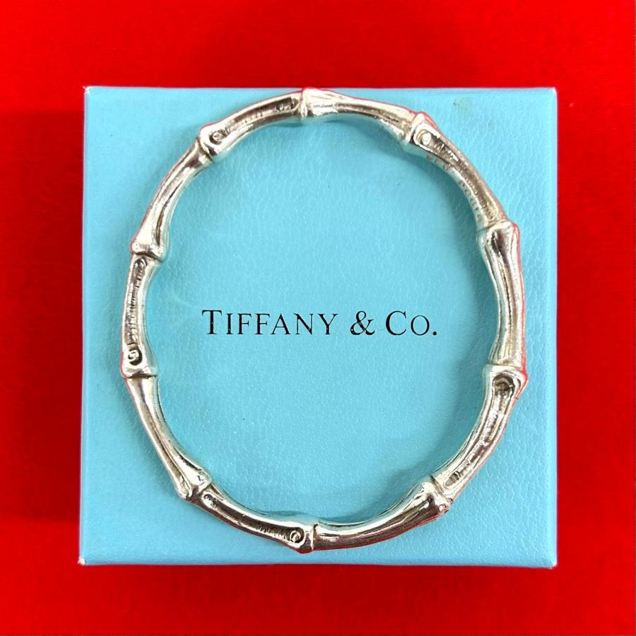 TIFFANY&Co.（ティファニー） 極 美品 バンブー バングル シルバー925